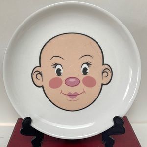 Vintage face plate "play with your food"